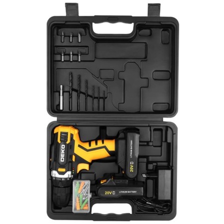 DRAST-SURVENT DEKO Banger 20V, 20 V, 2x1.5 Ah, case + set of tools 63 subjects-2