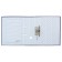 A4, 70 mm, Erichkrause, Standard, Bumvinyl, with label on the spine, lower metal knant, blue