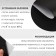 Artificial leather, with an adhesive base, 137 × 50 cm, 0.5 mm, black color