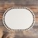 Holler blank "oval parallel", bottom of the LHDF white, 24 × 18 cm, d = 10mm