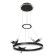 LUST "DRAGRAL" LED 48W 3000-6000K Black 52x52x80 cm Bayerlux