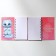Double notebook on the crest, soft cover, size 15x12cm, 48 liter "Bunny"