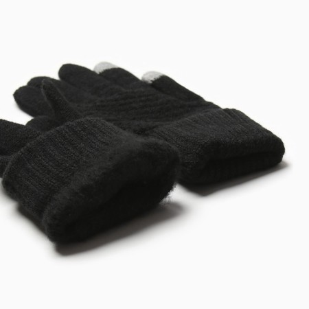 Women's gloves minku 21 cm black-5