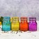 Glass jar for spices with a gourmet lock "Glass", 100 ml, 5.5 × 8 cm, color mix