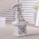 Table fireplace watches "Angels under an umbrella", h = 26 cm