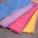 Microfiber napkin of complex contaminants of the share, metal abrasive, color mix