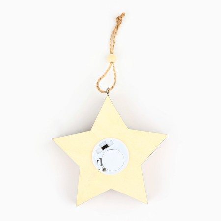 Suspension on a Christmas tree with light "Deer", 11.5 x 11 cm-4