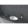 ABBER STEIN AS2615 sink, invoice, 600x360x150 mm, artificial stone, white