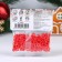 New Year. Confectionery sprinkling "cane", red, 20 g