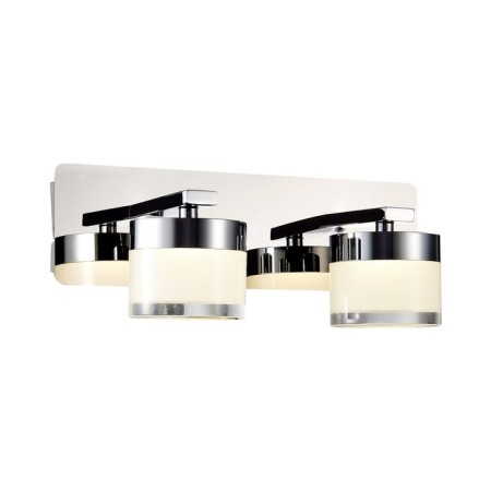 Wall lamp ST LUCE. SL1600.101.02. 2x5 W, LED, 4000K, 680 LM, 30x8.5 cm, chromium color