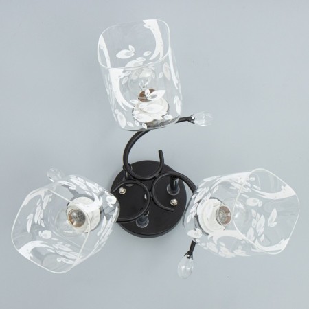 ARISA chandelier 3he27 40W Black 50x50x27 cm Bayerlux-4