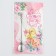 A spoon with the suspension of “Light Easter!”, 14.8 x 2.7 cm.