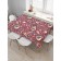 Tables on the table “Illusions with petals”, rectangular, Saten, size 120x145 cm