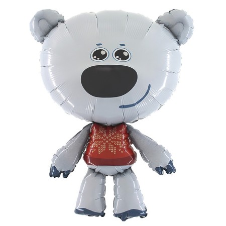 Foil ball 36 "Figure" Mi-Mi-Mishka Tuchka ", 1 pc.