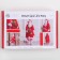 Santer Santa Claus Soft doll set for sewing, 15.6 × 22.4 × 5.2 cm