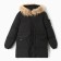 Women's winter jacket, black color, size 50