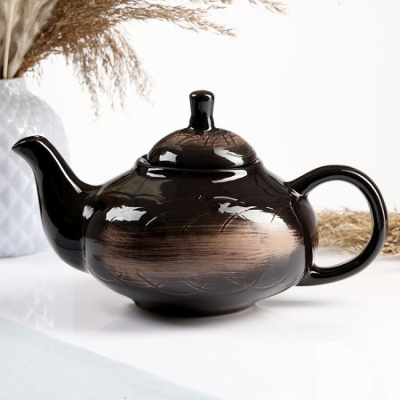 Teapot "Medium baby" 1l / 13x14cm, old man