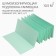 Noise-insulating backing back of the vinyl castle laminate Spc, WPC, LVT, 1.5 mm, green, step: