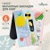 A set of magnetic bookmark for books Calligrata 6 pieces, "Fruits/berries", mix