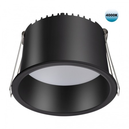 Luminer built -in LED NovOCH. Tran, 12W, LED, 63x98x98 mm, black color