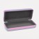 Glasses for glasses, cracker, length 16 cm, pink/green color