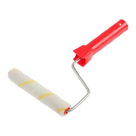 Mini-leaf, microfiber, 150 mm, handle d = 6 mm, d = 16 mm, pile 10 mm