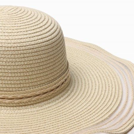 Women's hat minku, col. Beige, river 58-2
