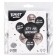 Bouquet of balls "It’s My Birthday", latex, foil, set: 7 pcs., Mix