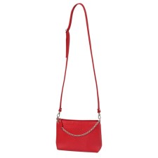 Cross-Bodi bag, lightning department, red color 14x20x6.5cm