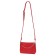 Cross-Bodi bag, lightning department, red color 14x20x6.5cm