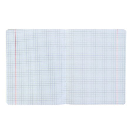Notebook 18 sheets, in a cage, "cat here!", Cover coated cardboard, mix-1