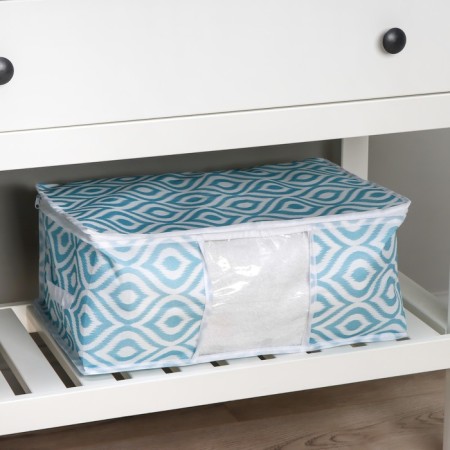 COFR for storing things “Laguna” with PVC, 45 × 30 × 20 cm, turquoise color-10