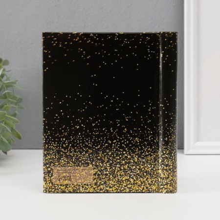 Photo album magnetic 10 sheets "Issue non -noe" embossing gold 2x16x19 cm-2