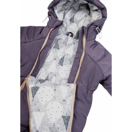 Overalls for the newborn "Baikal", height 80, purple color-2