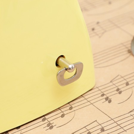 Mechanical GLEAM metronone, yellow, 40-408 beats per minute, 21 x 10 x 12 cm,-4