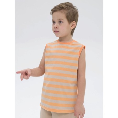 T -shirt for boys, height 86 cm, peach color