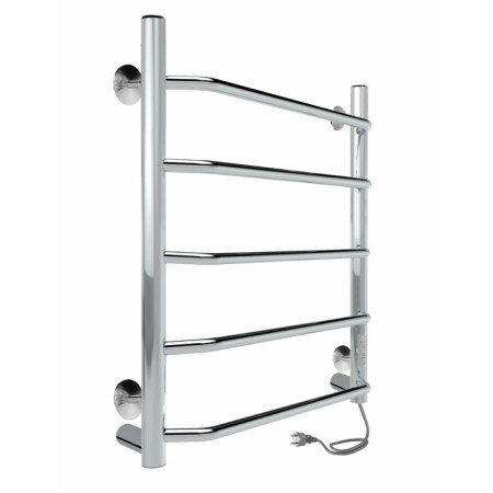 Electric towel Indigo Roof, 600x500 mm, timer, hidden installation, chrome