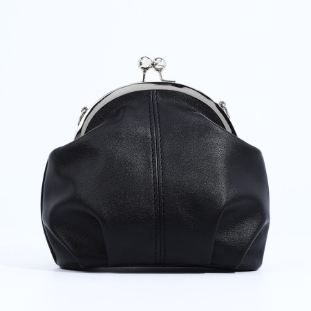 Cross-Body Bag Vita on a farmar, black color-2