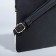 Bag Cross-Bodi with a zipper, black/white color