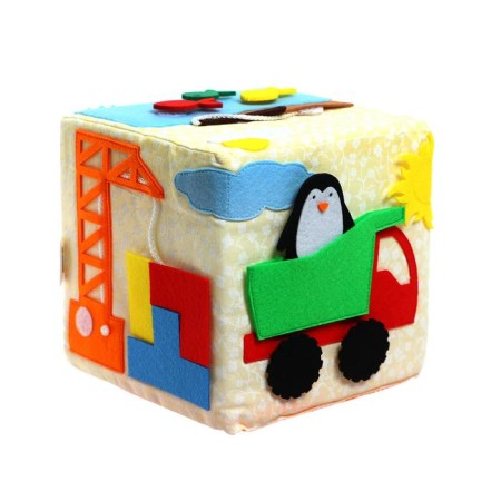 Cube "Bizikubik. Penguin adventure »16 × 16cm