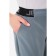Female trousers, size 42, gray-green color