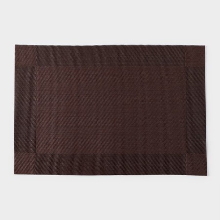 Serving napkin on the table "Chess", 45 × 30 cm color brown color