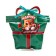 New Year. Drysteu sweets in the form of "Gift" 50 g.