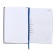Leduced Diary A5, 160 sheets, Attomex. Orion, solid boumvinyl cover with foam rubber, liesse, block 70 g/m2, blue