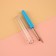 A taper with a cap, 7 cm, blue color