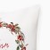 New Year. Decorative pillowcase "Ethel" bullfinch 40x40 ± 4 cm, 100% cotton
