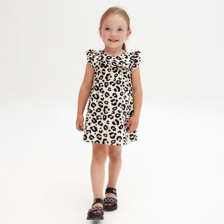 Baby dress with ruffles KAFTAN "Trendy" Size 32 (110-116)-1