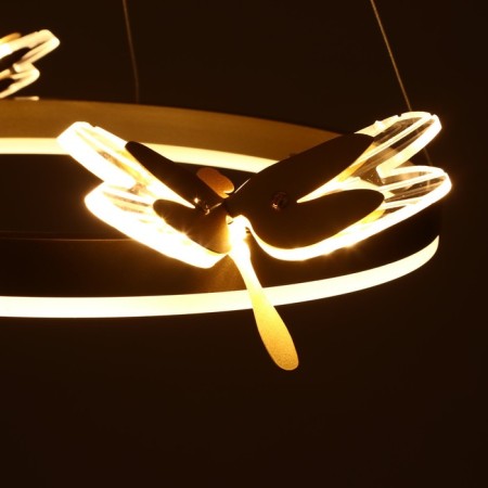 LUST "DRAGRAL" LED 48W 3000-6000K gold 52x52x80 cm Bayerlux-7