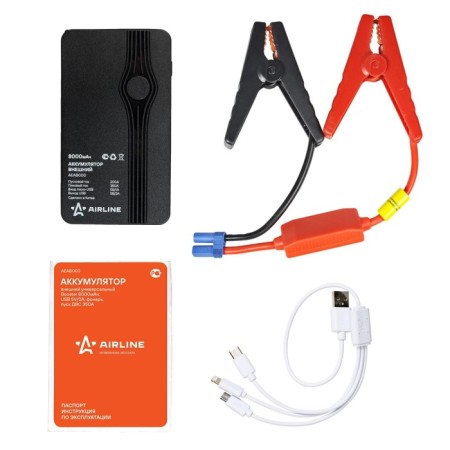 The Foreign Universal Booster Airline 8000mach, USB 5V/2A, ICE 350A Start, Light 102191-4