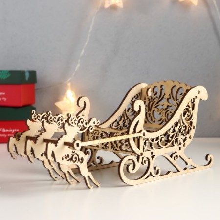 Souvenir "Sani" 18x10x11 cm deer 9.5 x 8 cm (set 12 parts)-4